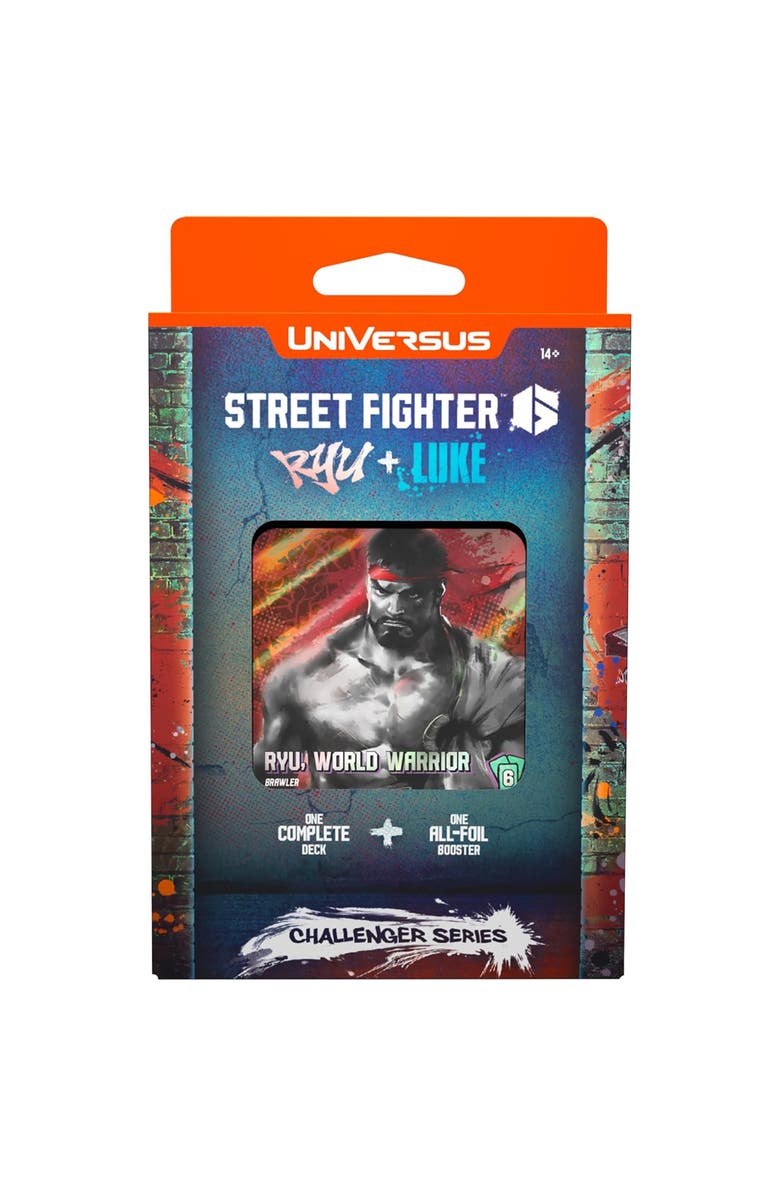 UniVersus Street Fighter 6 Challenger Series, Ryu & Luke, Card Game, Alternate, color, Multicolored