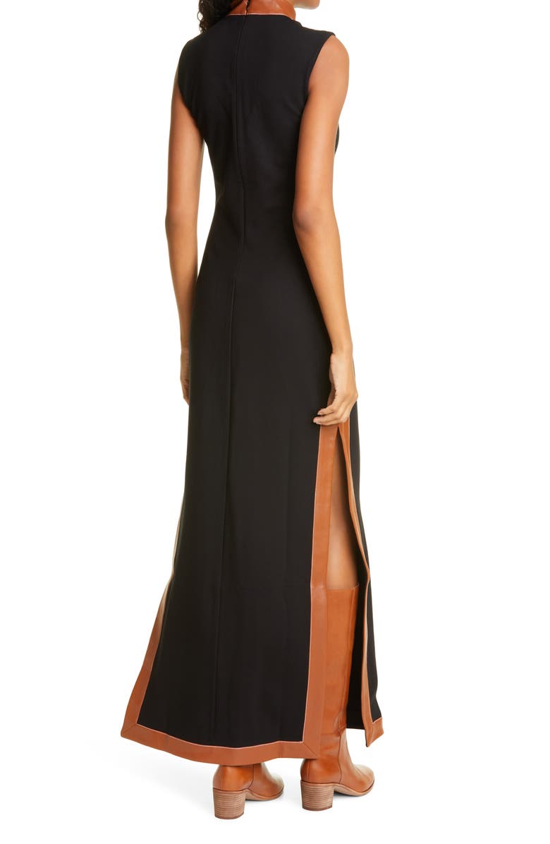 STAUD Noir Dress, Alternate, color, 
