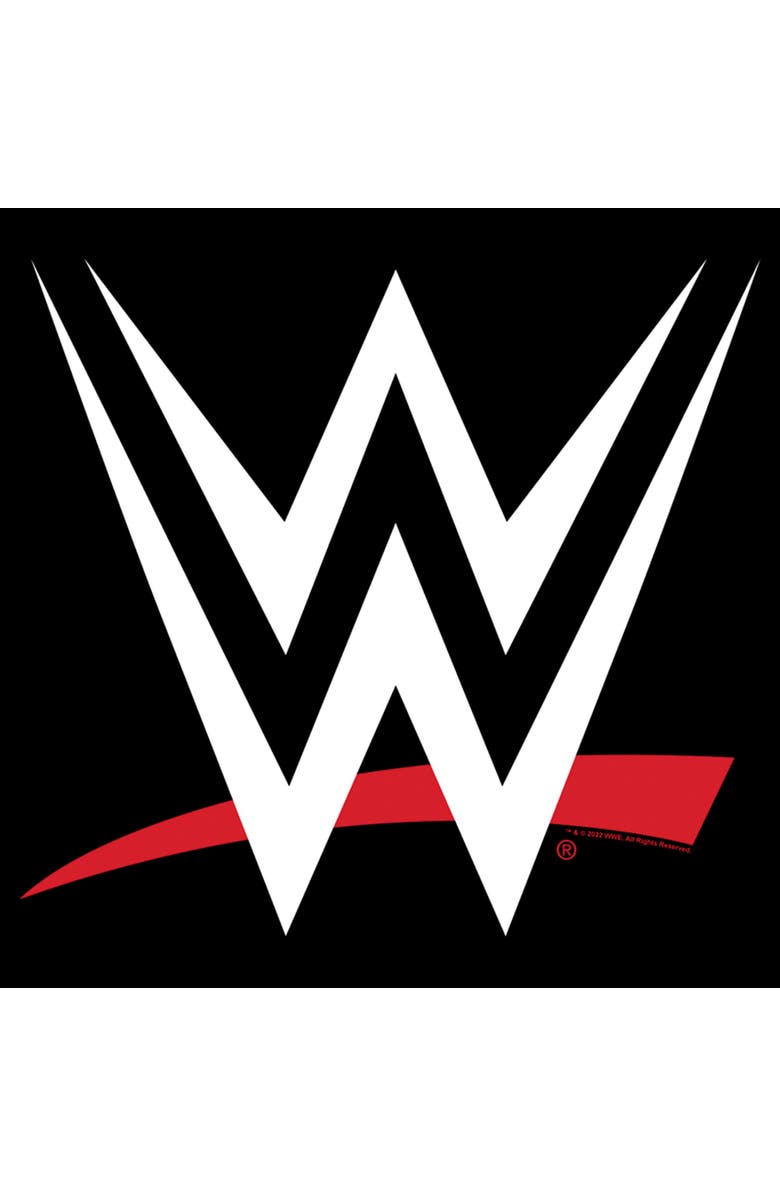 WWE Boy's WWE Letter Logo  Graphic T-Shirt, Alternate, color, Black