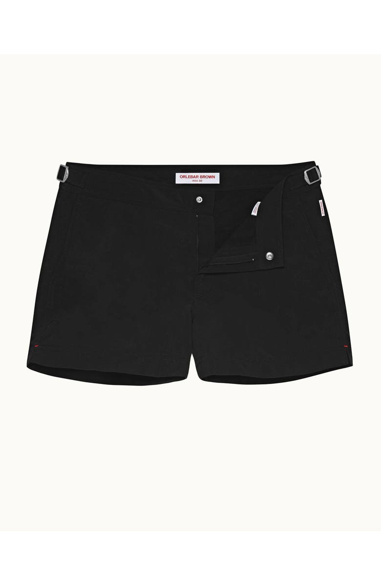 Orlebar Brown Springer Shortest-Length Swim Shorts, Alternate, color, Black