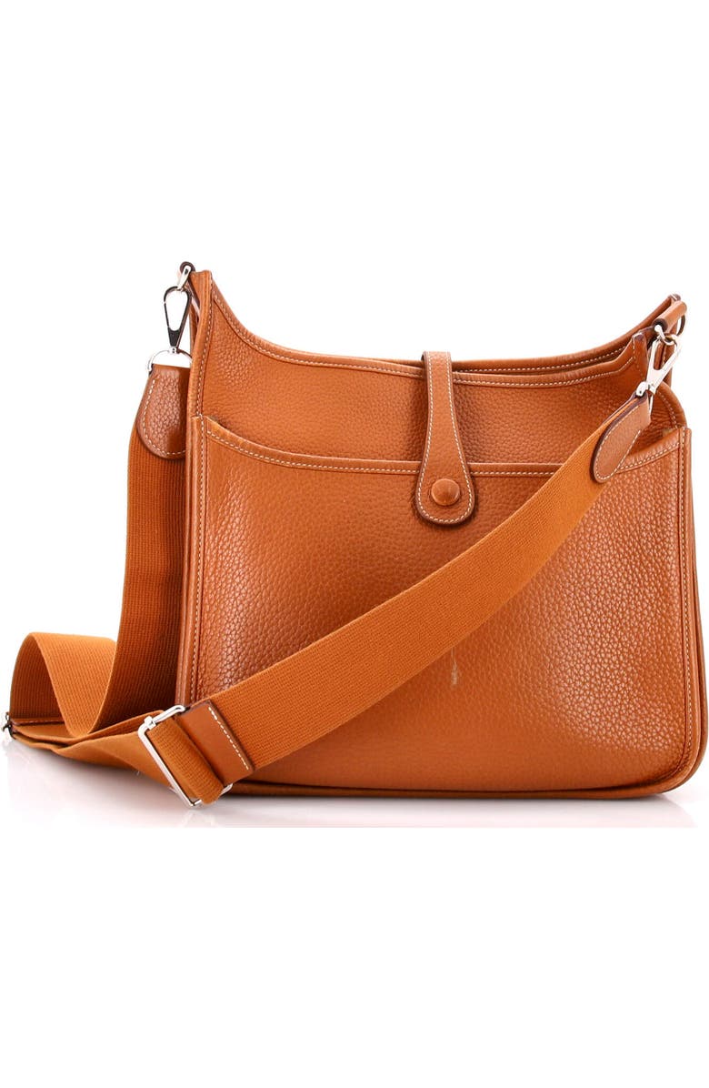 Pre-Owned Hermes Evelyne Bag Gen III Clemence PM, Alternate, color, Gold