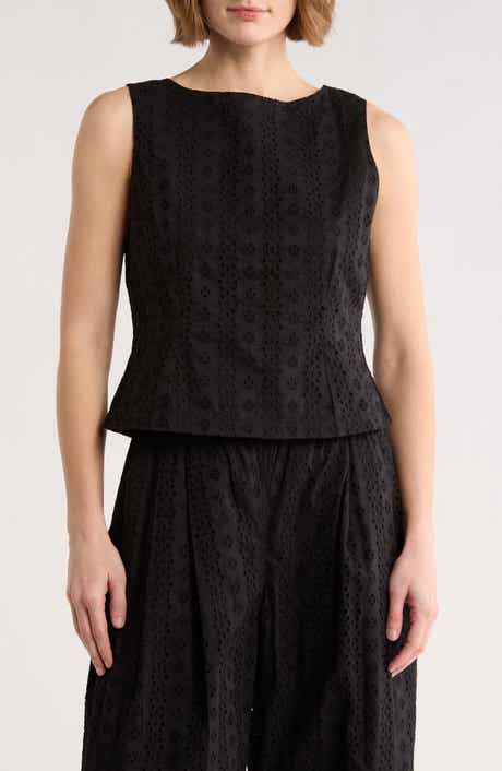 NSR Cotton Eyelet Shell