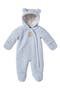 Bear Hooded Quilted Pram