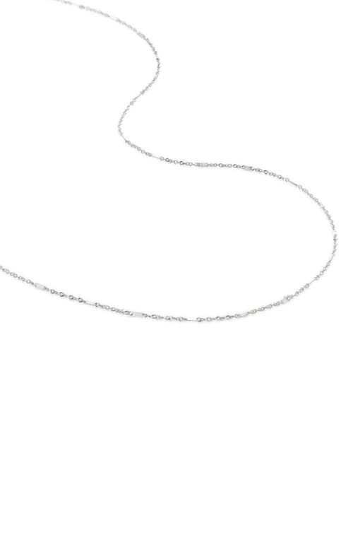 Monica Vinader Shimmer Chain Necklace