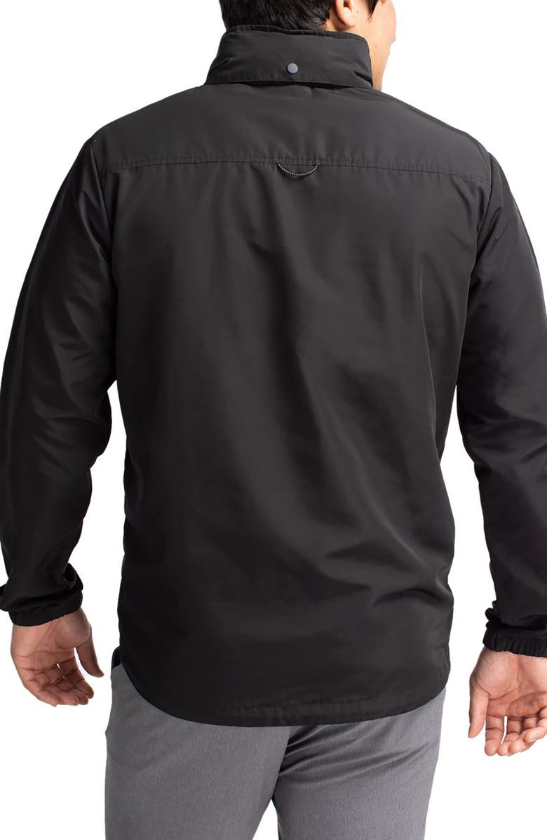 Cutter & Buck Charter Full Zip Jacket, Alternate, color, Black
