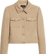 Nili Lotan Edna Crop Virgin Wool Jacket