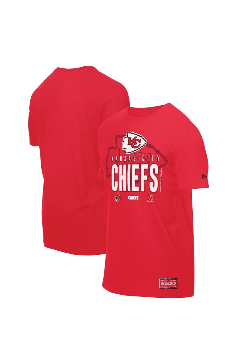 New Era Men's New Era Red Kansas City Chiefs 2025 NFL Training Camp T-Shirt, Alternate, color, Red