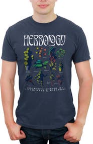 HARRY POTTER Men's Herbology Flash Sheet Short Sleeve Graphic T-Shirt