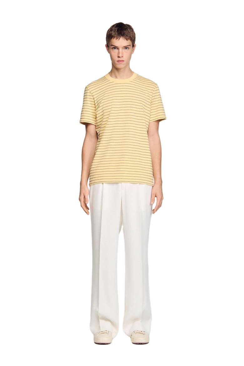 Striped T-shirt, Alternate, color, Yellow / black