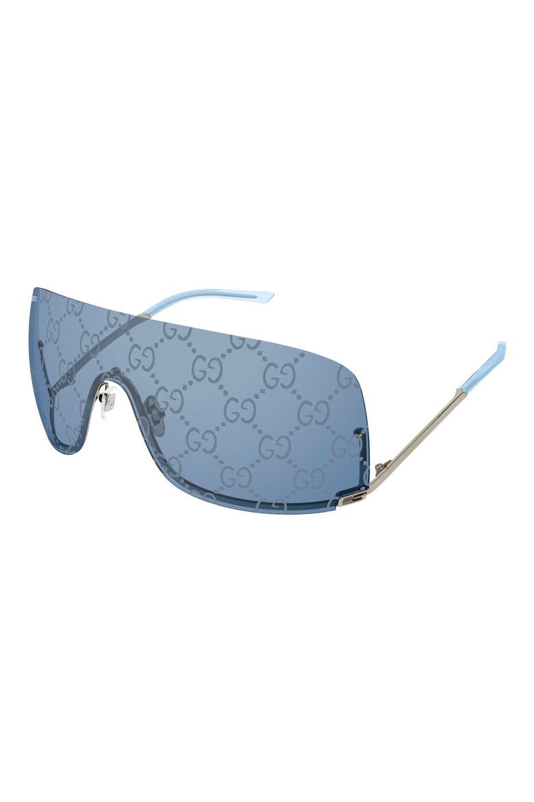 99mm Mask Sunglasses, Alternate, color, GREY