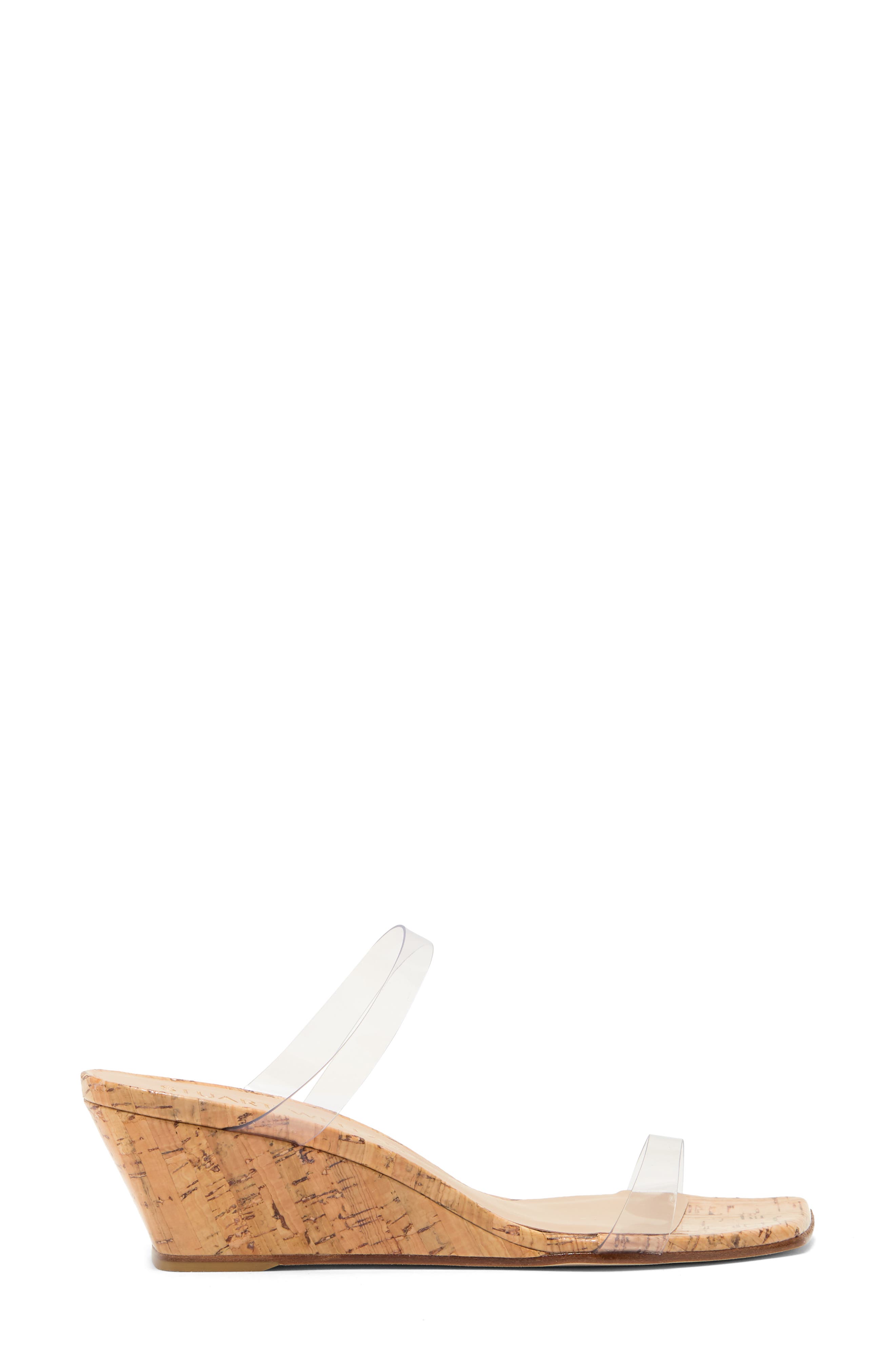 Stuart Weitzman Aleena 50 Wedge Sandal, Alternate, color, 