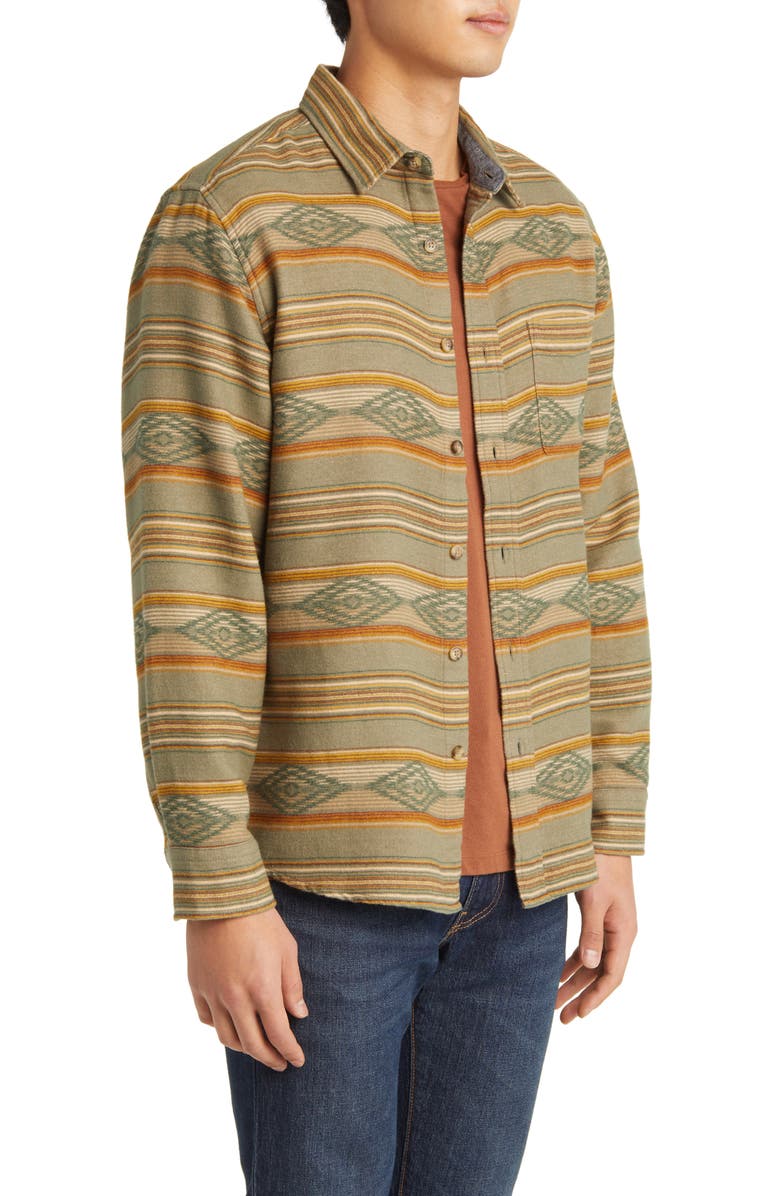 Pendleton Marshall Cotton Chamois Button-Up Shirt, Alternate, color, 