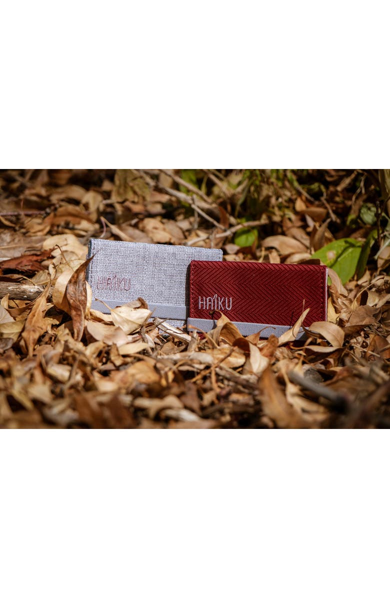 HAIKU RFID Mini Wallet 2.0, Alternate, color, Stone Gray