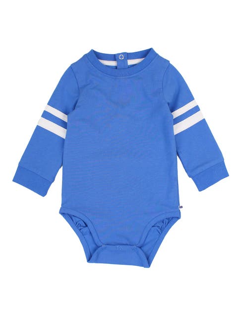 Baby Boys Racing Stripe Long Sleeve Bodysuit