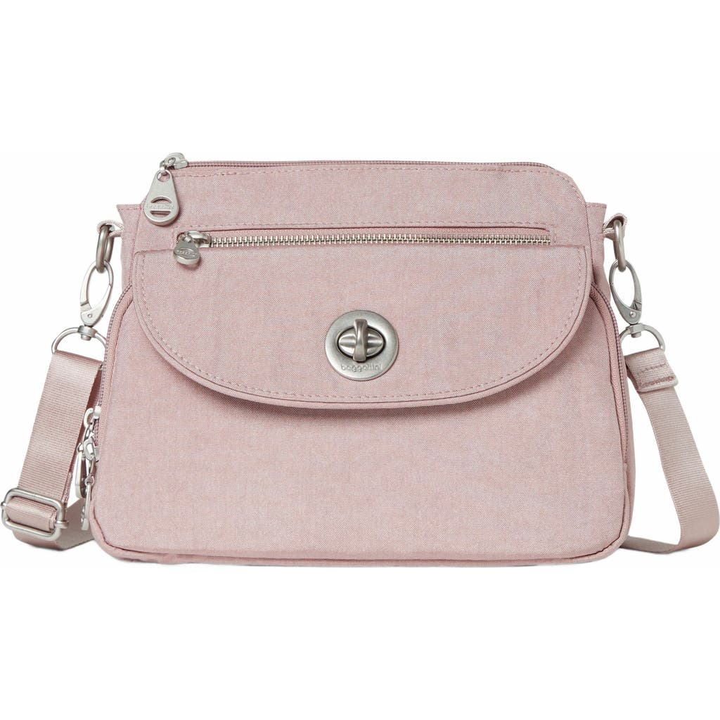 BAGGALLINI Calais Crossbody Bag in Blush Shimmer  product