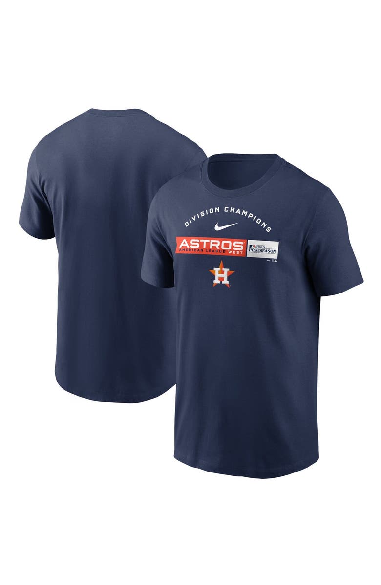 Nike Men's Nike Navy Houston Astros 2023 AL West Division Champions T-Shirt, Main, color,