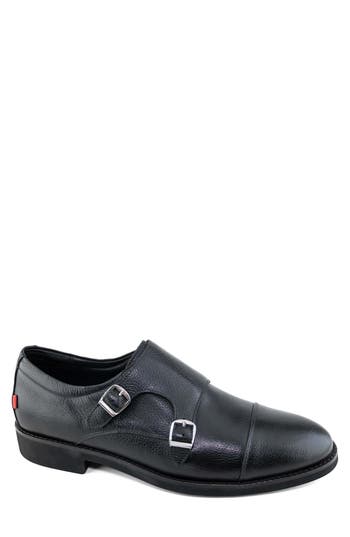 Marc Joseph New York Fulton Steet Bit Loafer In Black Grainy