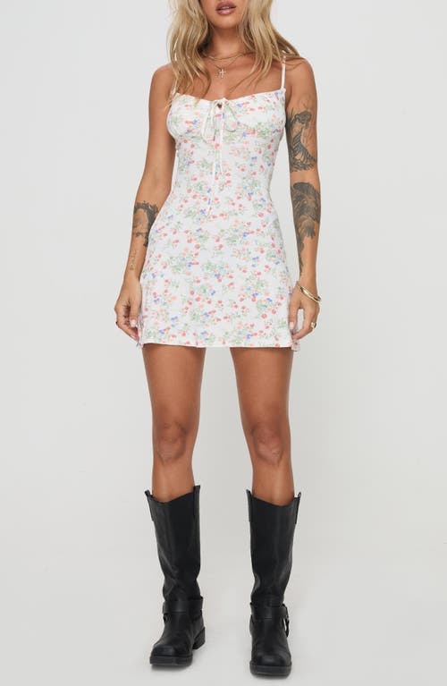 PRINCESS POLLY PRINCESS POLLY IOANNA FLORAL MINIDRESS