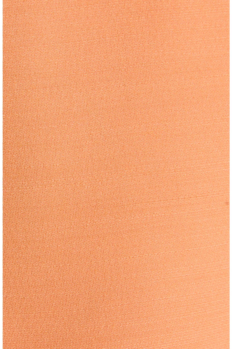 Virgin Wool Crepe Couture Skirt, Alternate, color, ORANGE