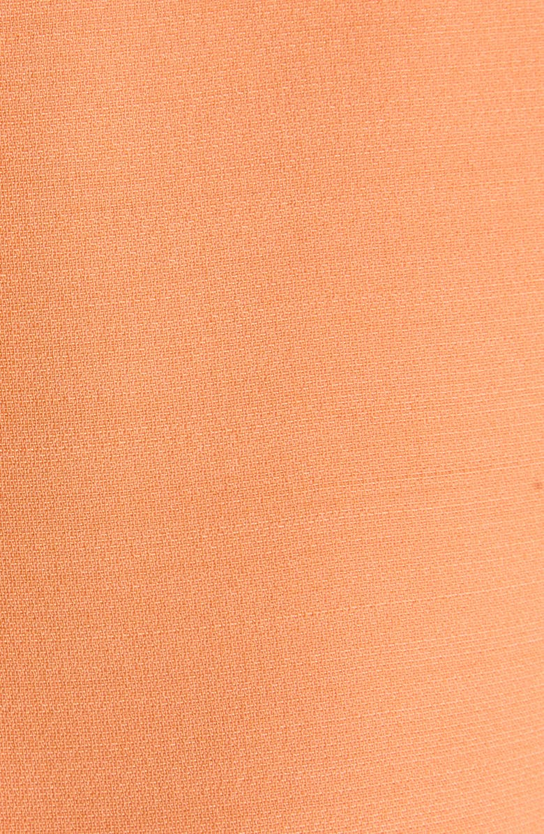 Valentino Garavani Virgin Wool Crepe Couture Skirt, Alternate, color, Orange