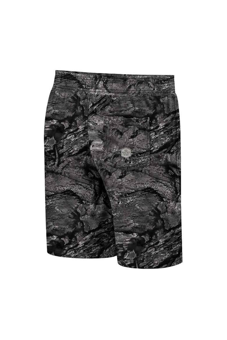 Men's Colosseum Charcoal Providence Friars Realtree Aspect Ohana Swim Shorts, Alternate, color, Charcoal