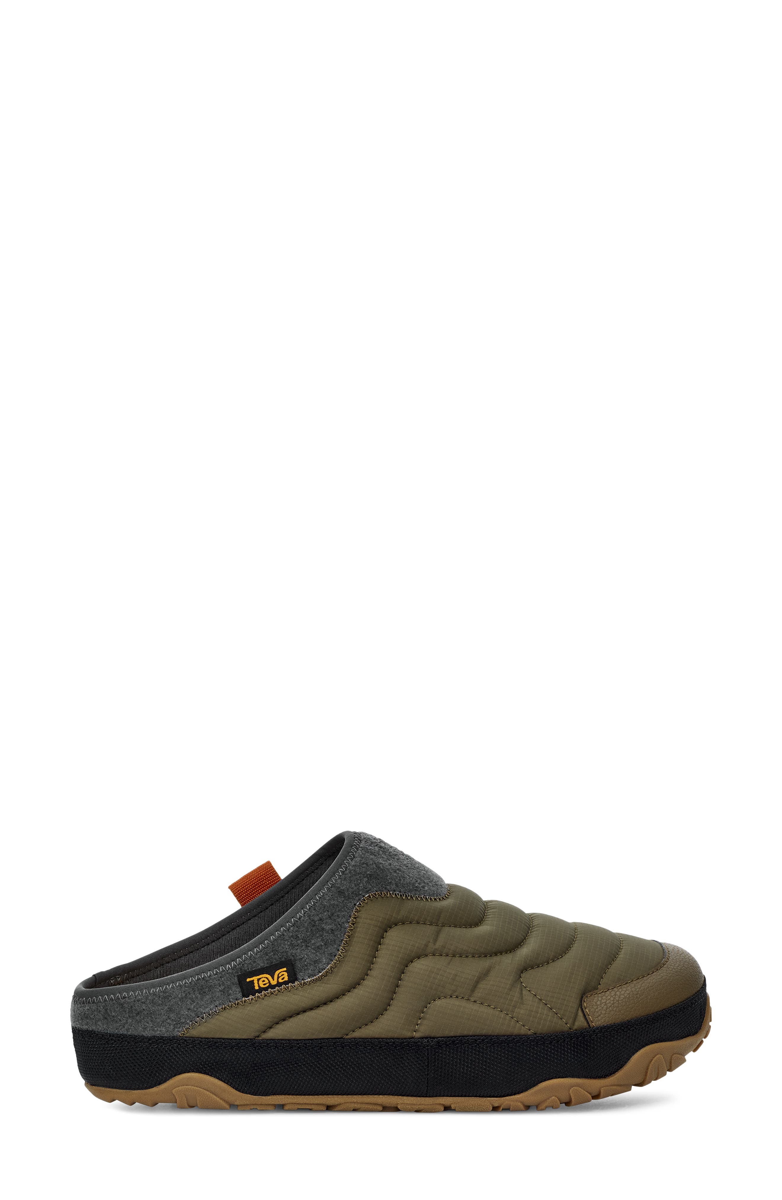 Teva ReEmber Terrain Quilted Mule, Alternate, color, Dark Olive