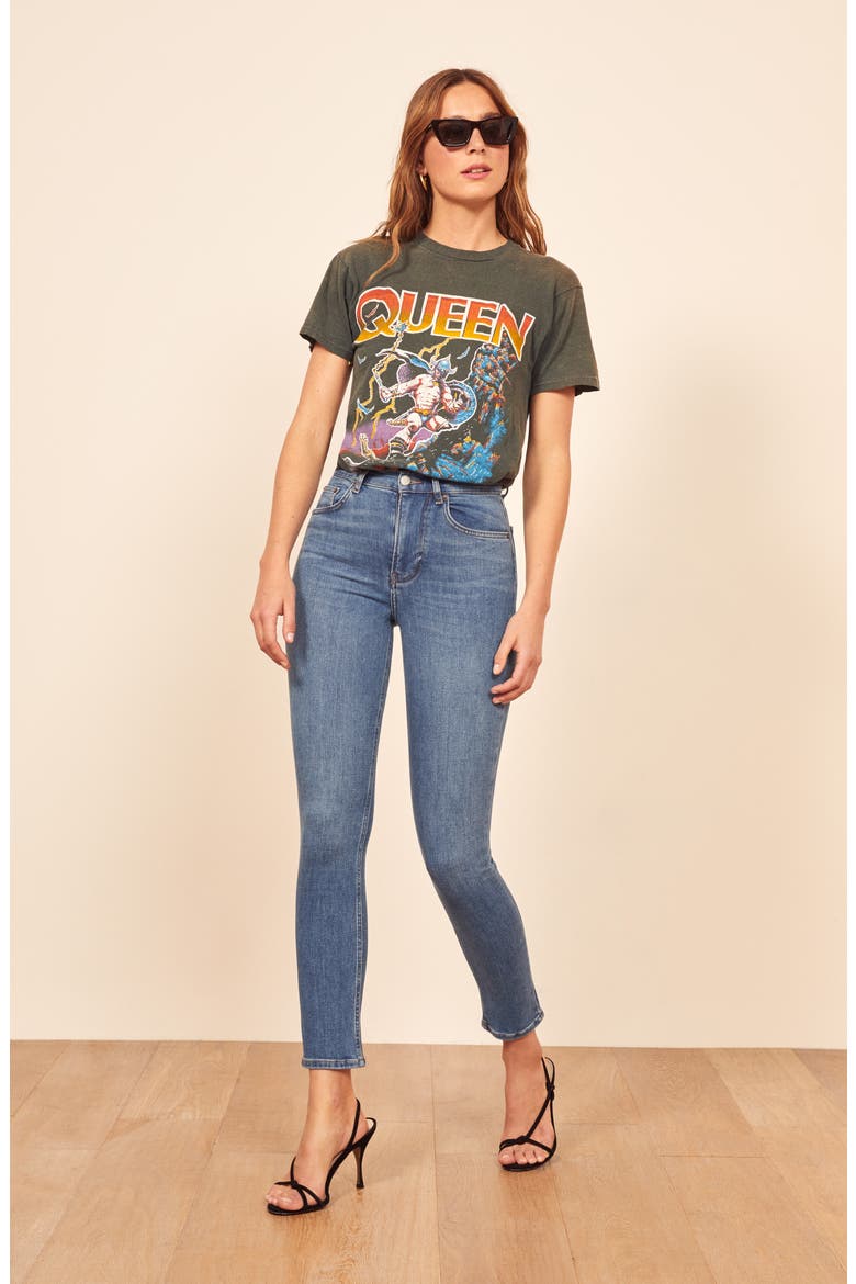 High & Skinny Jeans, Alternate, color, DARWIN