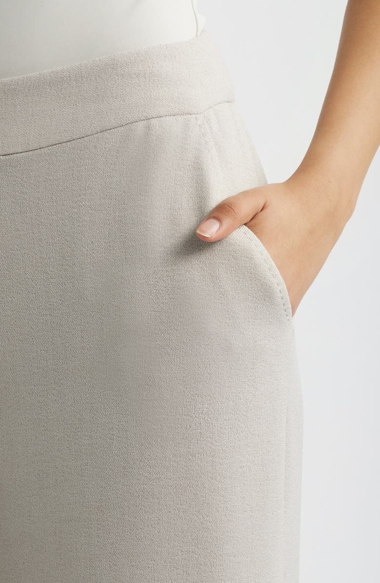 Tahari ASL Wide Leg Pants, Alternate, color, Straw