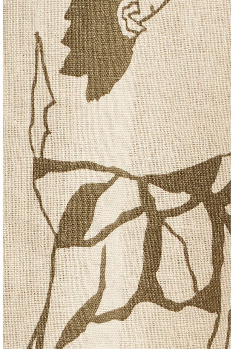 Poplan Linen Camp Shirt, Alternate, color, BEIGE