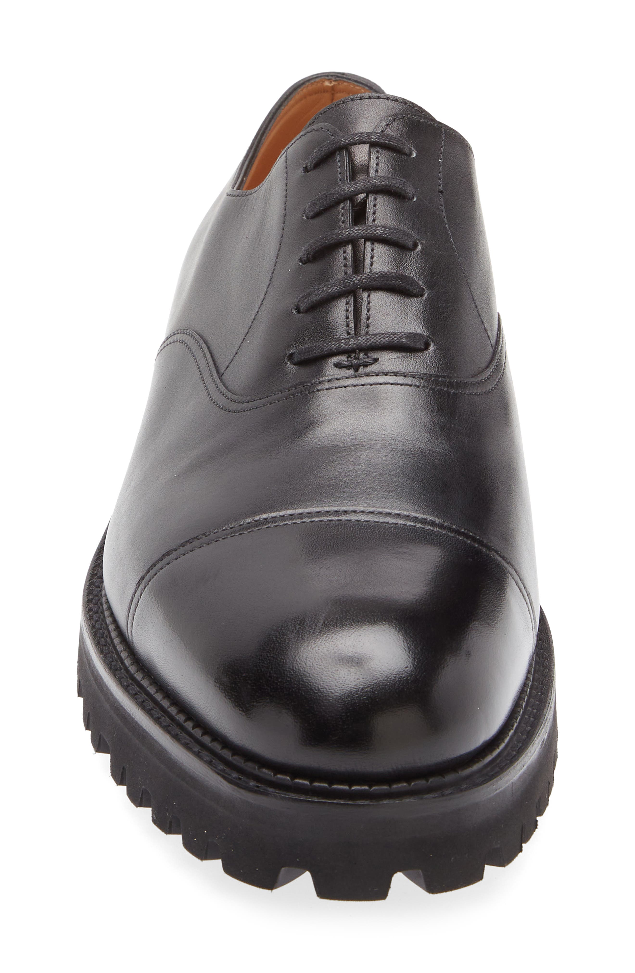 John Lobb City II Standard Cap Toe Oxford, Alternate, color, Black