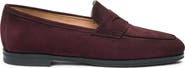 Santoni Suede Carla Loafer