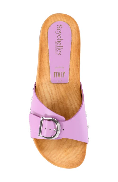 Seychelles Sorbet Slide Sandal In Lilac