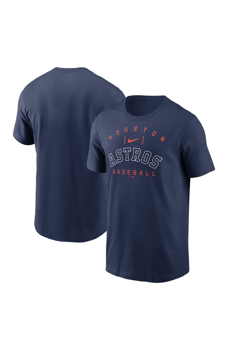 Nike Men's Nike Navy Houston Astros Home Team Athletic Arch T-Shirt, Alternate, color, 