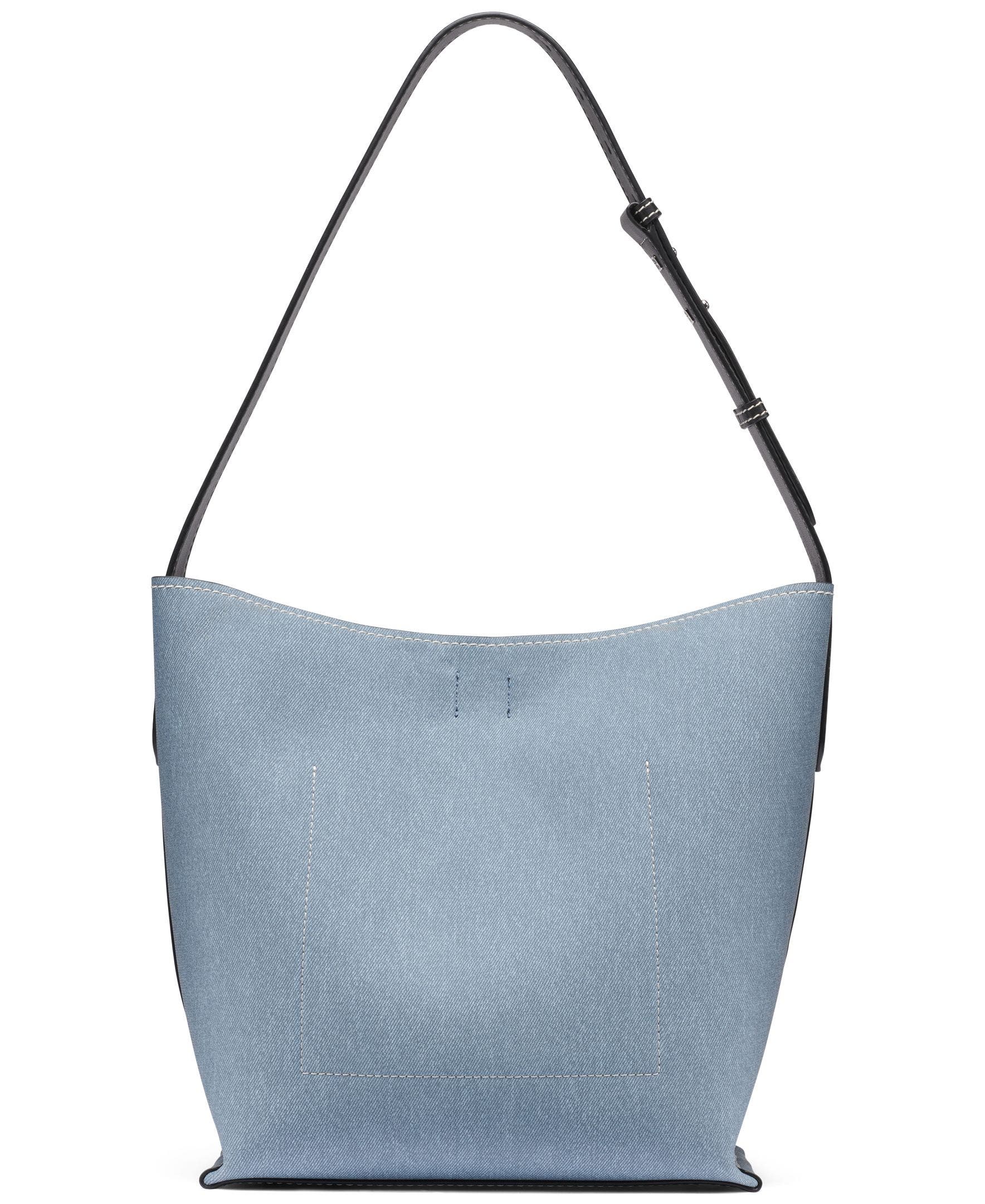 DKNY Nicole Bucket, Alternate, color, Denim