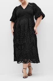 City Chic Kylee Lace Maxi Dress