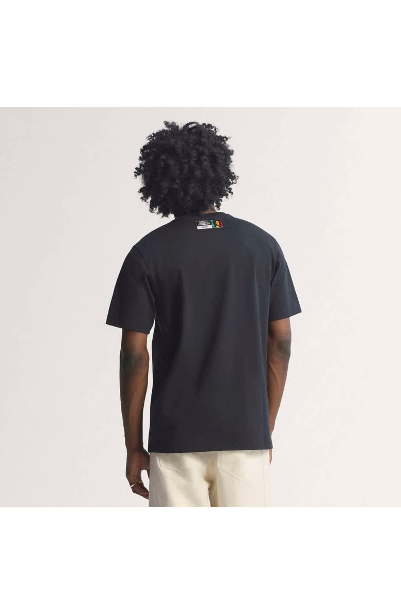 adidas Men's adidas x Bob Marley Black Jamaica National Team Originals T-Shirt, Alternate, color, Black