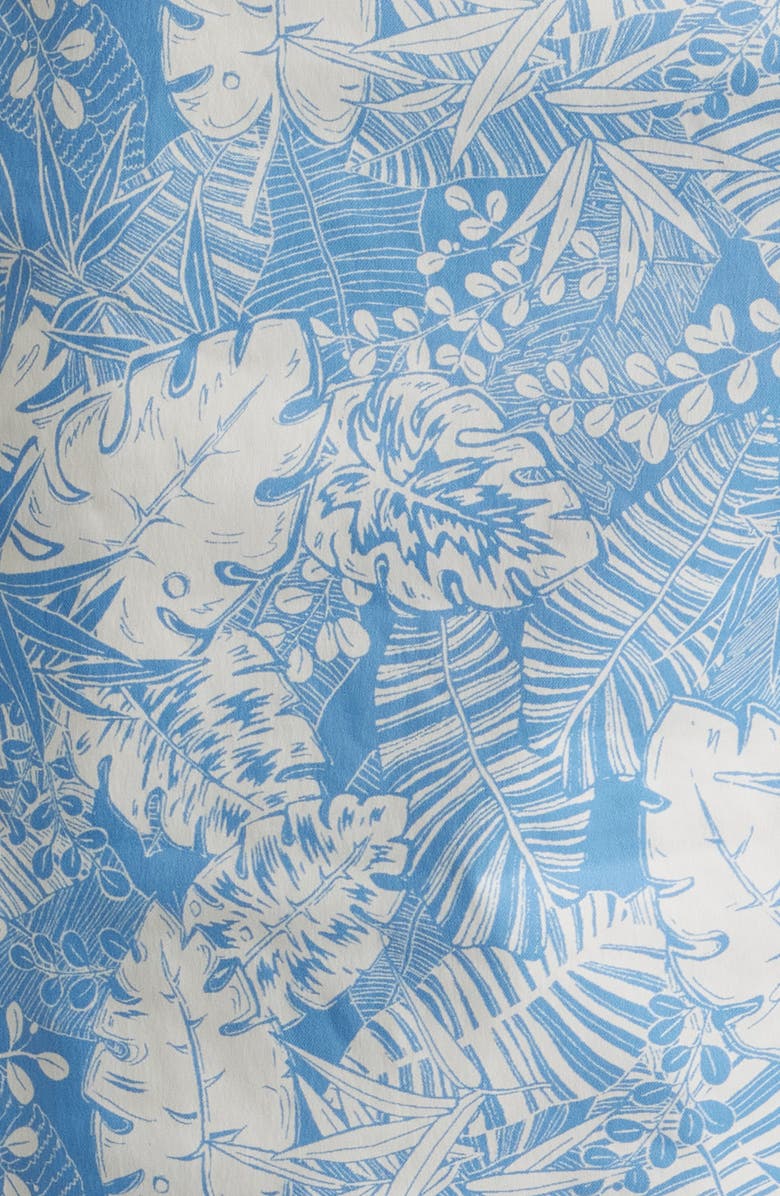 johnnie-O Salty Dogs Floral Swim Trunks, Alternate, color, Maliblu