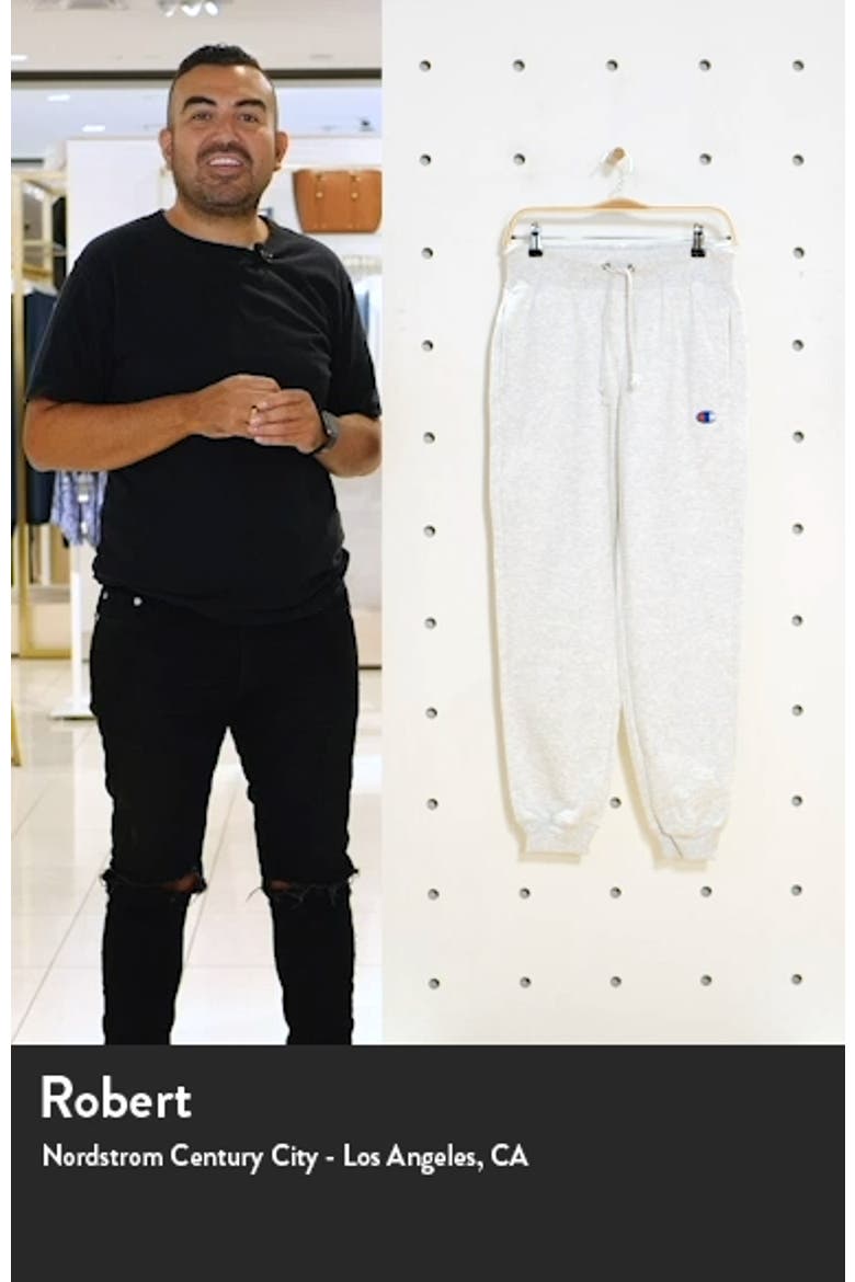 Reverse Weave® Fleece Joggers video