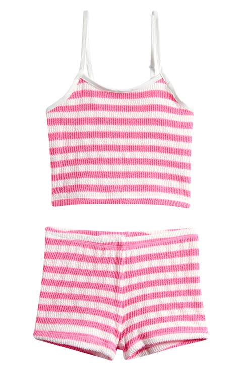 Kids' Textured Two-Piece Swimsuit (Big Kid)