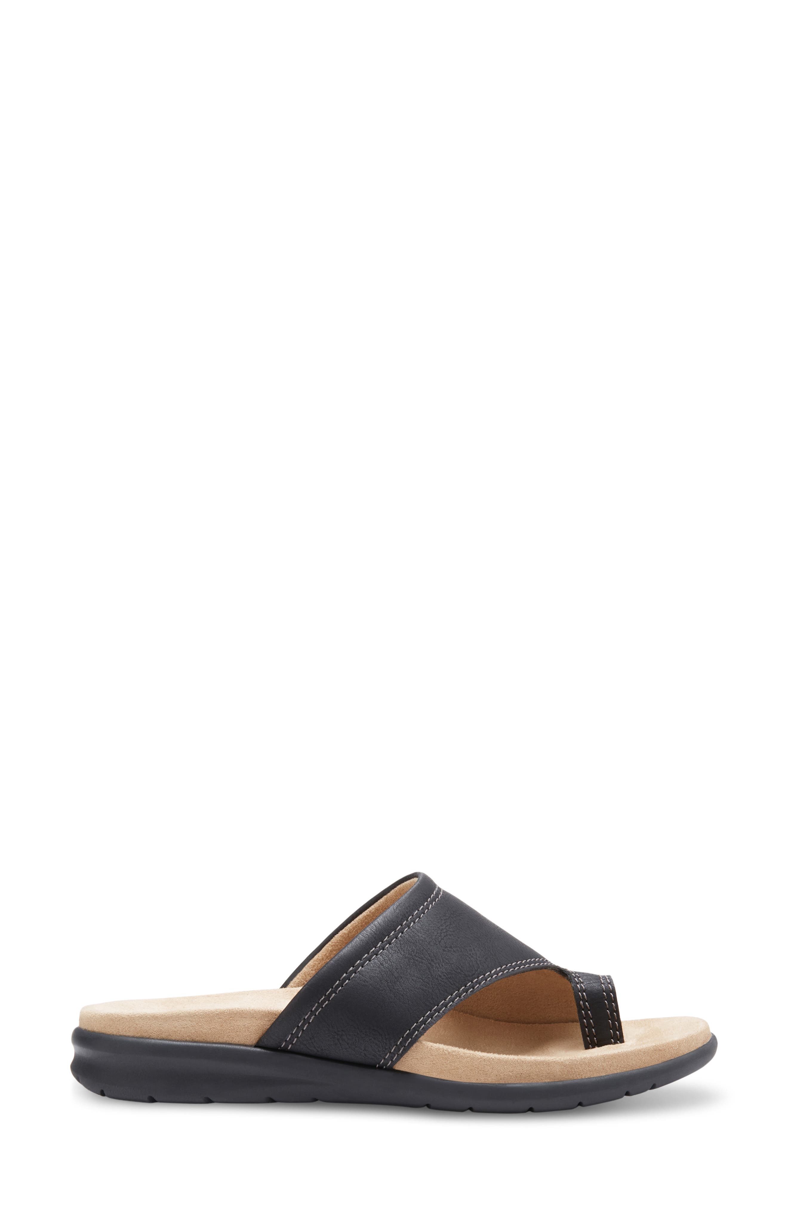 Eastland Dallas Slide Sandal, Alternate, color, Black