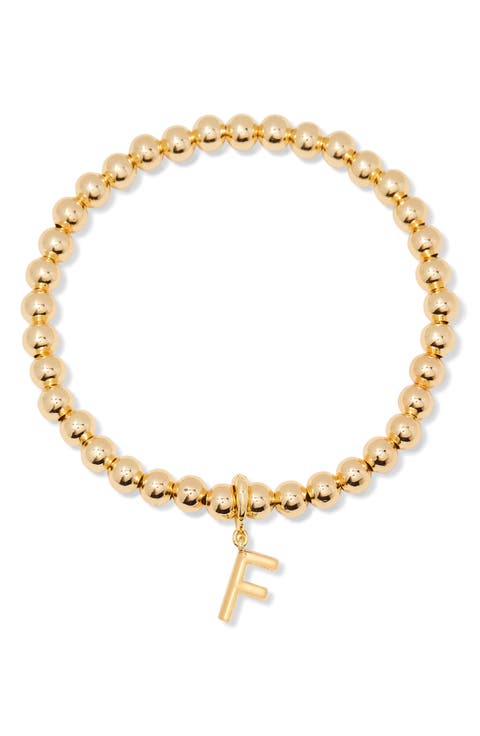 Makenna Initial Charm Bracelet