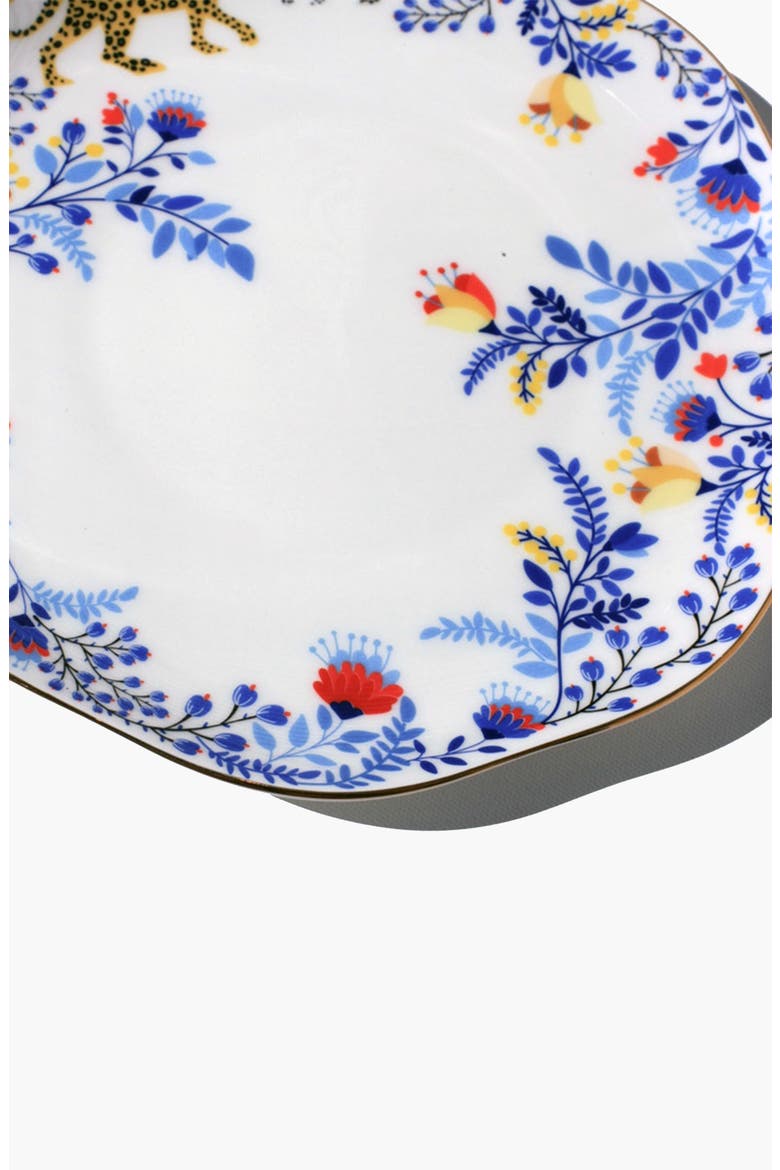 Amazon Rainforest Bone China Dinner Plate, Alternate, color, White