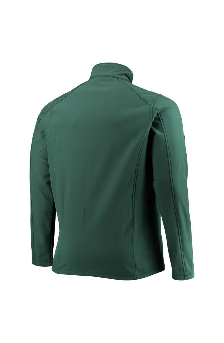 DUNBROOKE Men's Dunbrooke Green Green Bay Packers Big & Tall Sonoma Softshell Full-Zip Jacket, Alternate, color,
