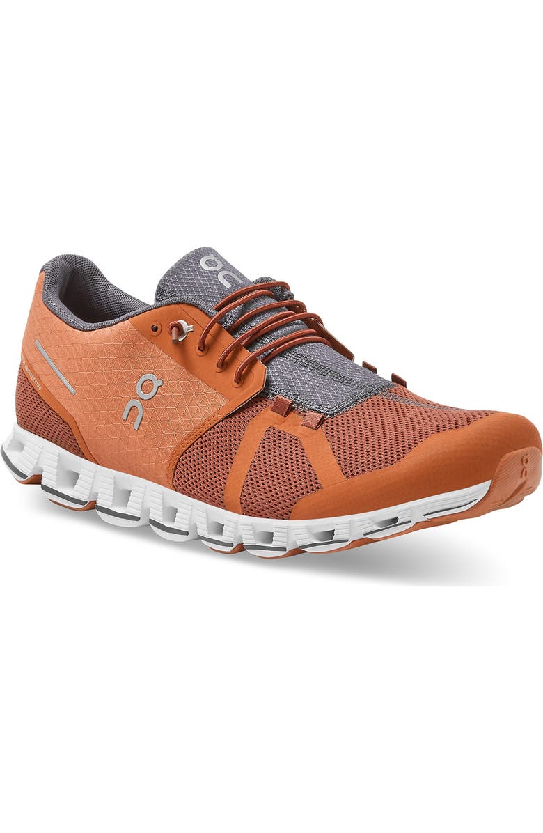 On Cloud Running Shoe - Men, Main, color, Russet/ Cocoa
