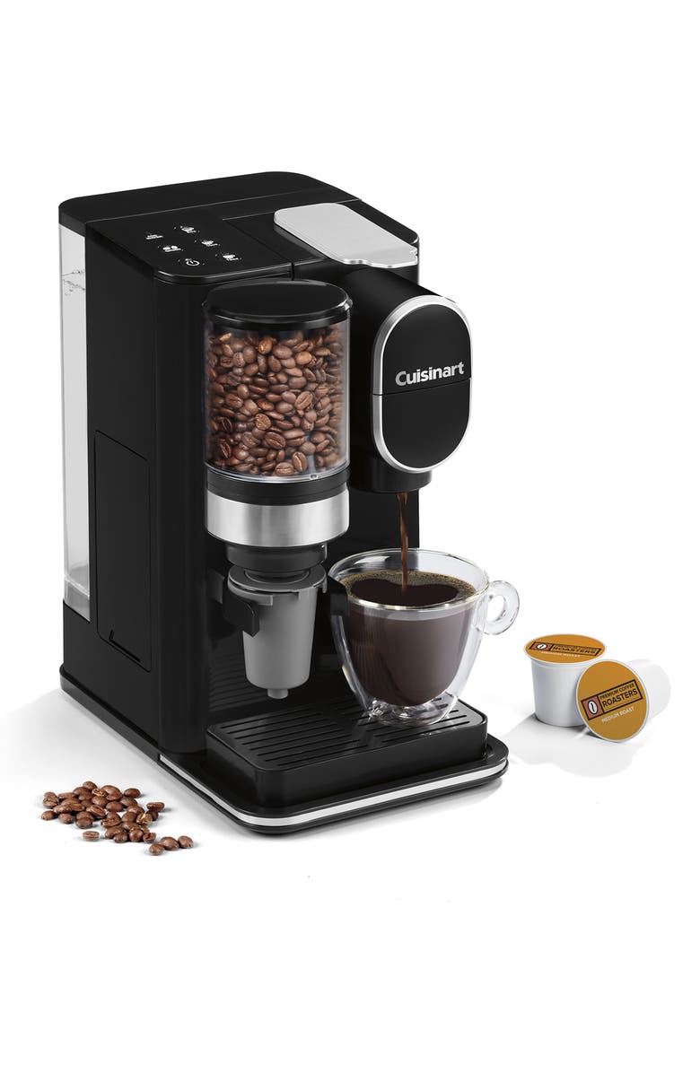Cuisinart Conical Burr Grind & Brew Single-Serve Coffeemaker, Alternate, color,