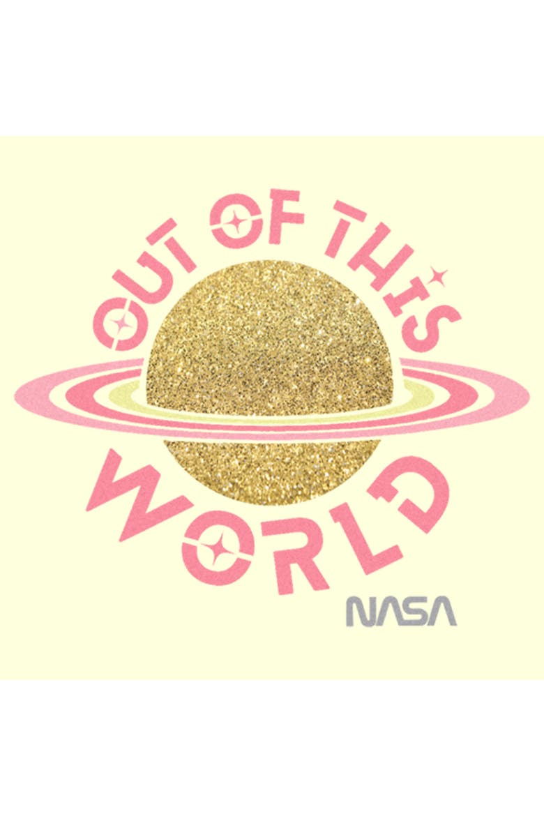Men's Saturn Out Of This World Short Sleeve Graphic T-shirt, Alternate, color, Beige