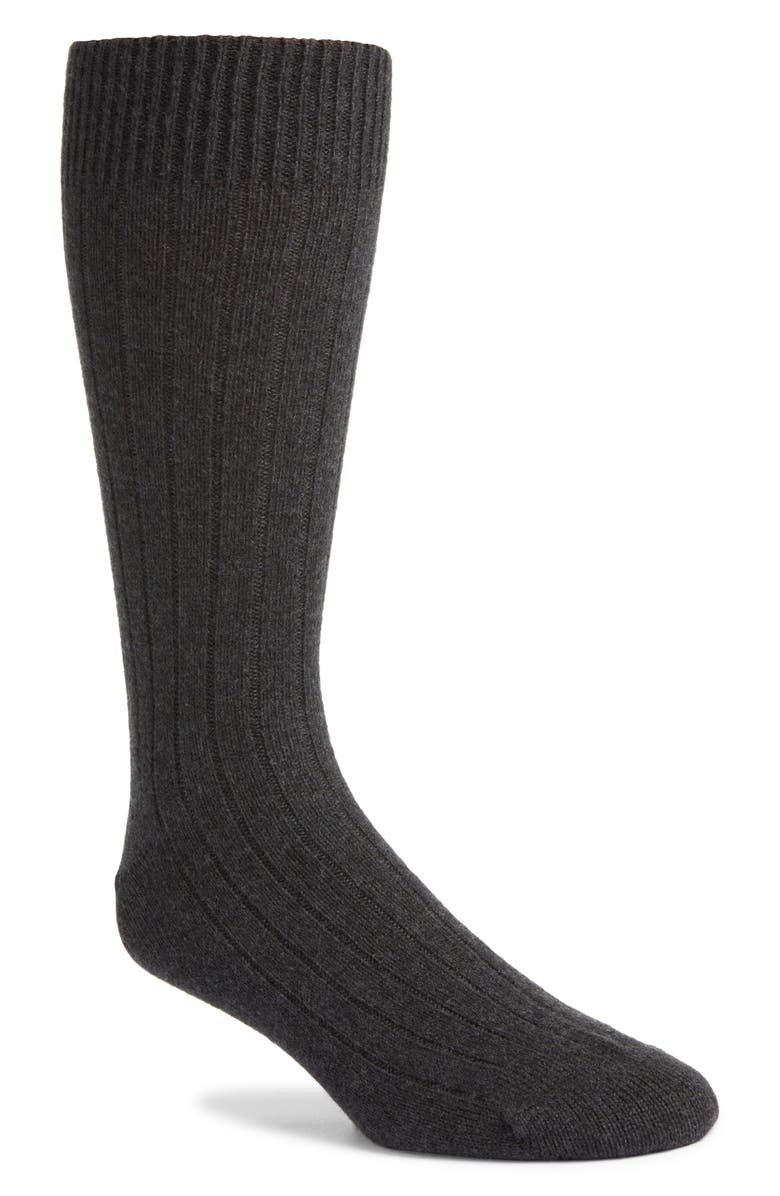 Pantherella Waddington Cashmere Blend Dress Socks, Main, color, 