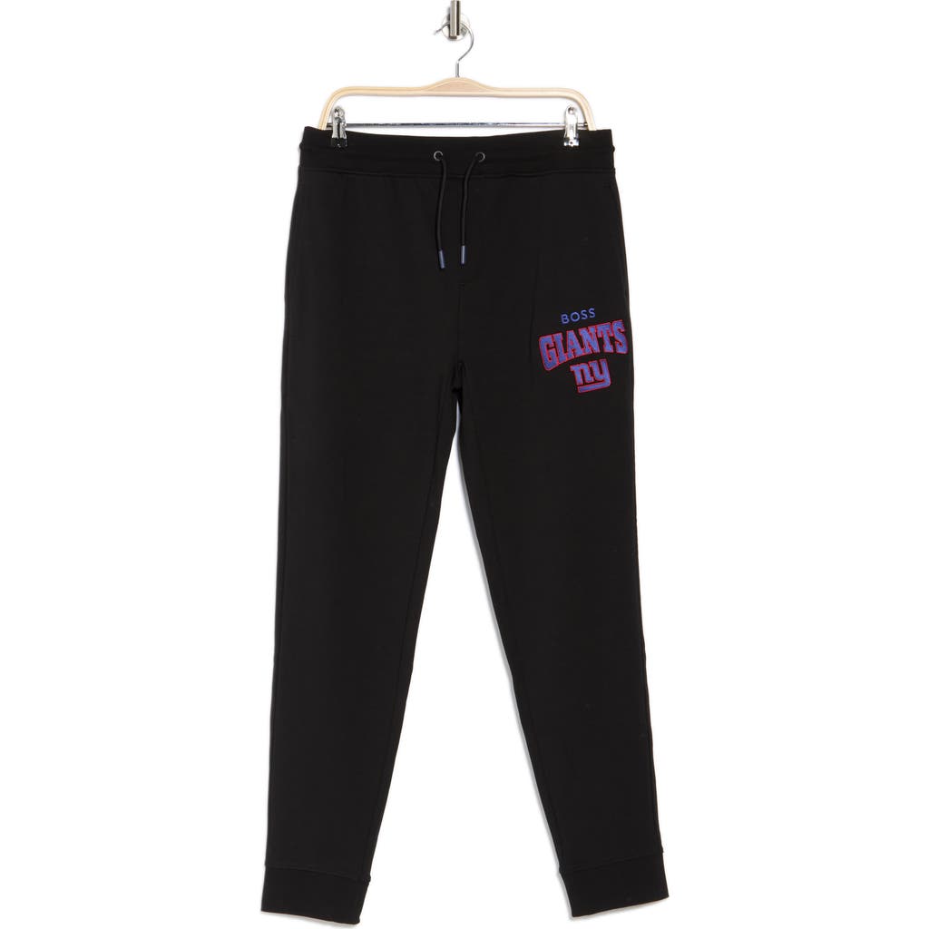 Shop Hugo Boss Boss X Nfl New York Giants Sweatpants In Black