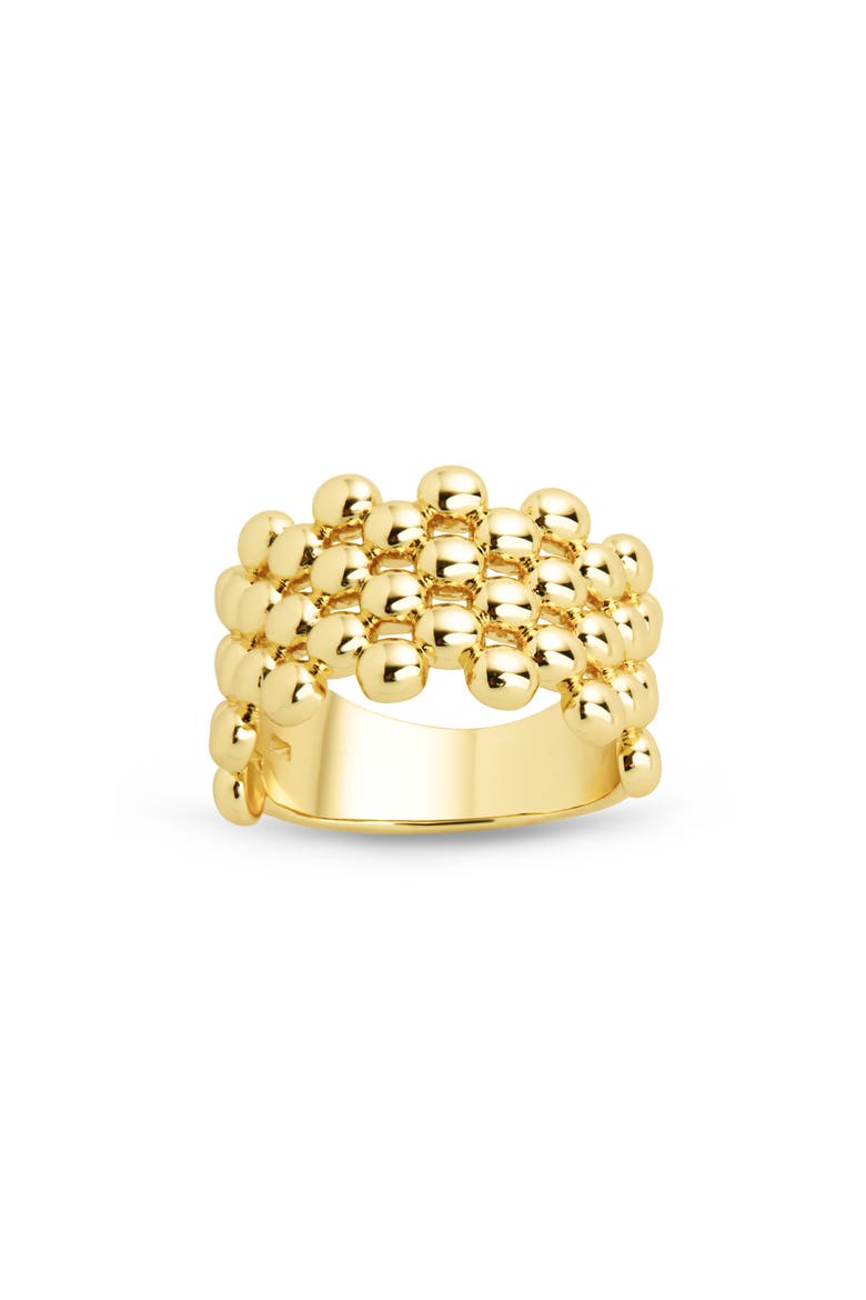 Melanie Bubble Ring, Alternate, color, GOLD
