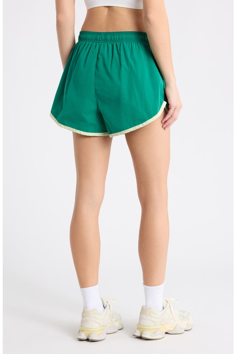 FP Movement Now or Never Run Shorts, Alternate, color, GREEN